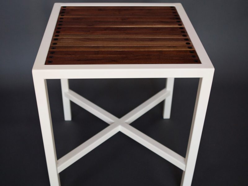 A few square accent tables